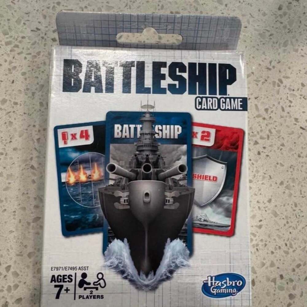 Hasbro Gaming Battleship Card Game